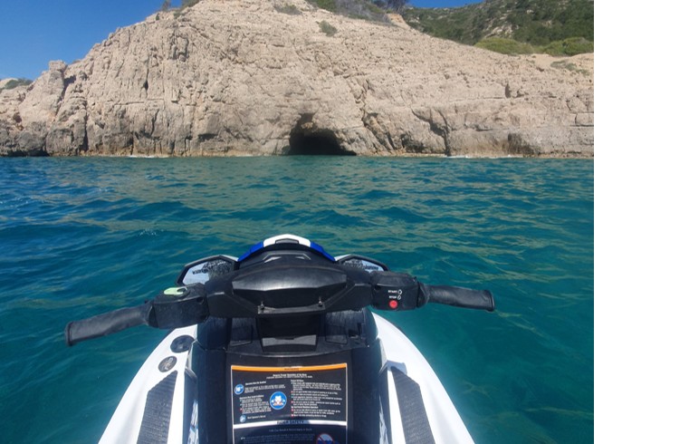 Excursió en moto d'aigua - 120min